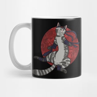 Ninja Tabby Cat Mug